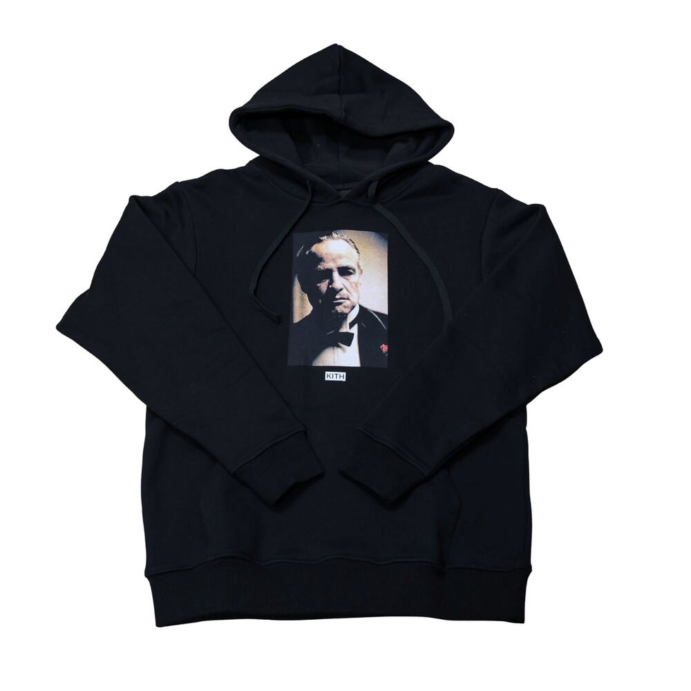Kith x The Godfather Il Padrino Hoodie Black M